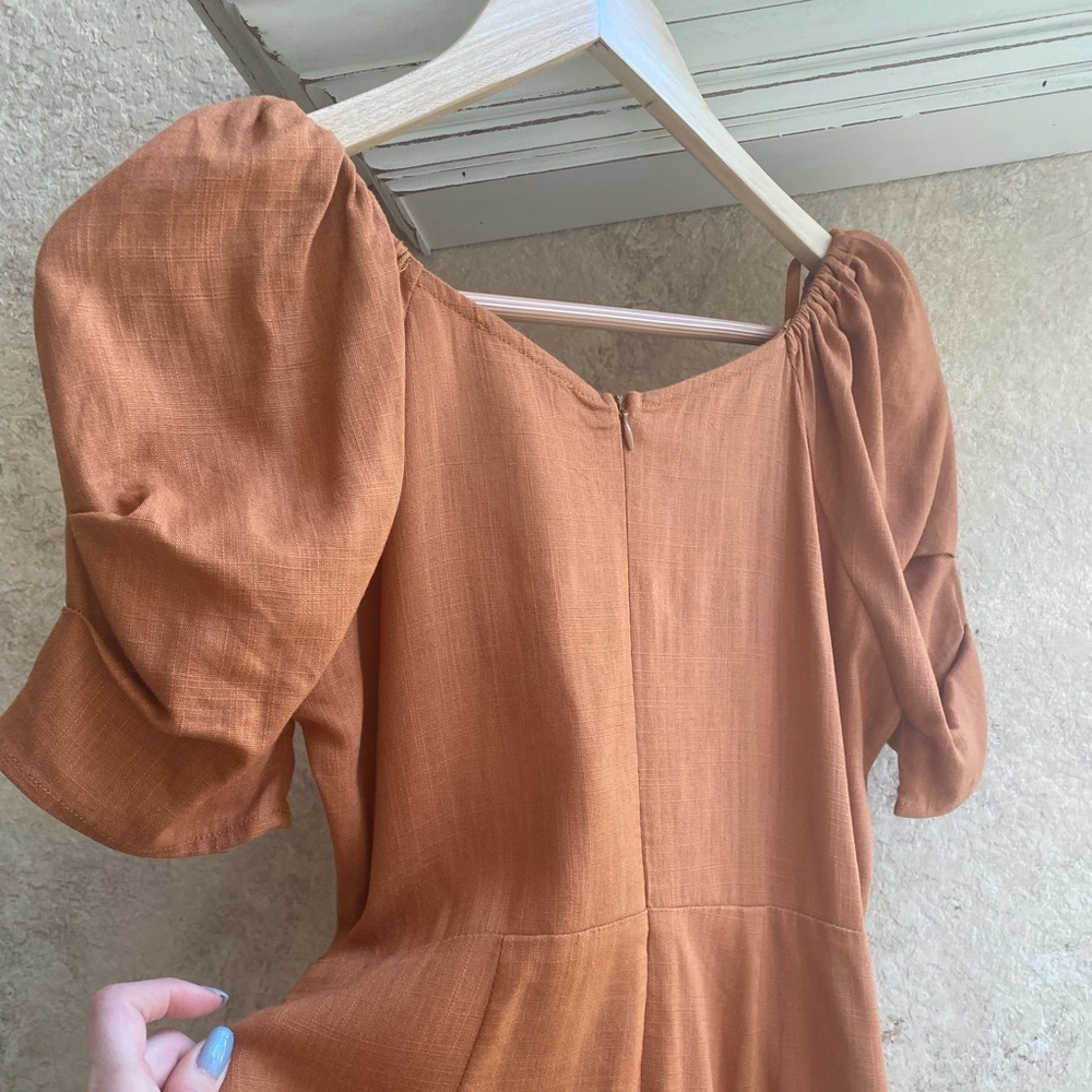 🤍 The Kennedy Puff Sleeve Dress - Picture 8 of 8